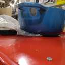 Le Creuset Enameled Cast Iron Signature Round Dutch Oven, 5.5 qt., Marseille