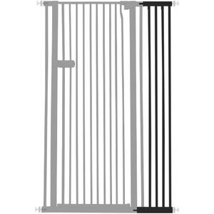 Lumizone Extra Tall Cat Gate Extension Kit 55.12" High 8.27" Wide Black