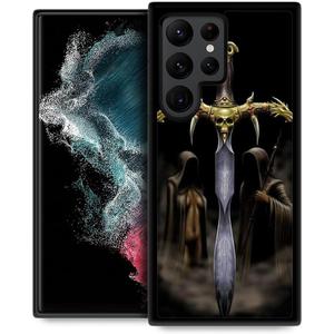 CARLOCA Compatible with Samsung Galaxy S23 Ultra Case,Grim Reaper Sword Samsung Galaxy S23 Ultra Cases Graphic Design Shockproof Anti-Scratch Drop Protection Case