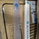 2 Pack Butecare Frameless Shower Door Bottom Seal With Long Sweep For Glass Doors (1/2" x 36")
