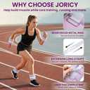 Adjustable Ankle Weights 3LBS Pair with Removable Sandbags for Women & Men
