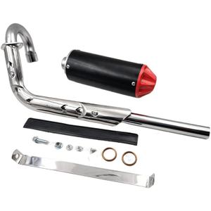 RED 28mm Exhaust Muffler Fit SSR SDG CRF XR TTR 50cc 70cc 90cc Pit Dirt Bike