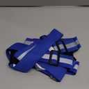 LED Reflective Vest Safety Gear, Light Up Vest for Night Walking Cycling, High Visibility Running Vest with Reflective Strips (Blue)