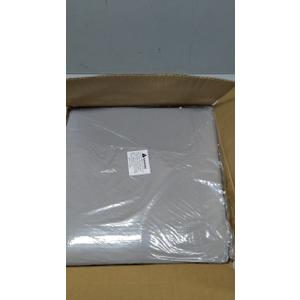 GUEGLSA Indoor Outdoor Bar Stool Cushions 12x12 Inch,Non Slip Square Seat Pad with Straps,Waterproof Fade Resistant Small Metal Chair Cushion Set of 2,Cushion Only, (Grey)