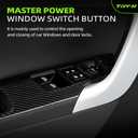 35760-TE0-A31 Power Master Window Switch Compatible with 2008-2012 Honda Accord Coupe Dual-Auto Control Left Driver Side Window Controller Replace 35750-TE0-A01