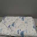 Lush Decor Baby Seaside Sherpa Blanket, Blue 30" x 40"