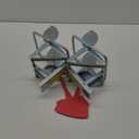 Mole Trap Scissor 2 Pack, Upgraded Mole Traps for Lawns That Kill Best, Galvanized Steel Mole Killer, Easy Step Setup