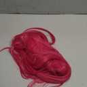 FantaLook Long Straight Hot Pink Cosplay Wig with 2 Ponytails for Women Halloween Party Costume