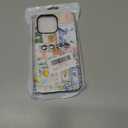 Compatible for iPhone 14 Pro Case Compatible with MagSafe [6ft Drop Tested] Rugged Shockproof Protective Phone Case for Women Men Collage Cute Bows Italy Summer Lemon Aesthetic Design Multicolor