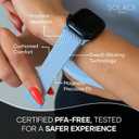 Solace Bands Imperium Adapt Wide Adjustable Nylon Braided Watch Band - Compatible with All Apple Watches - Solace Apple Watch Bands for Women & Men - Smart Watches Band Series 11-1, Ultra, SE