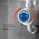 Instant Water Heater LCD Digital Display Thermostatic Shower Water Heating Device Stainless Steel Tankless Rapid Heating Machine