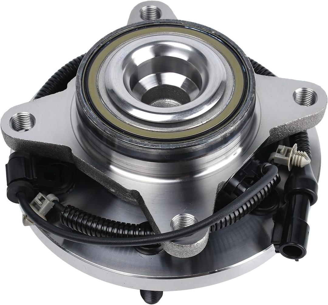 KUSATEC 515117 Front Wheel Bearing and Hub Assembly Compatible with 2009-2010 Ford F-150, 6 Lug Bolts w/ABS