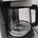 Mr. Coffee 12-Cup Switch Coffee Maker Black: Electric Drip Coffee Machine, 60 oz Capacity, Dishwasher-Safe Parts