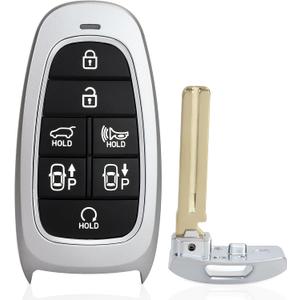Beefunny Proximity 7 Button Smart Key FOB for 2022 2023 Hyundai Santa Fe FCC ID: TQ8-FOB-4F28 / PN: 95440-S1660