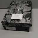 NORTIV 8 Men's Waterproof Hiking Shoes Leather Low-Top Hiking Shoes for Outdoor Trailing Trekking Camping Walking,Size 13W,Black/Grey,QUEST-1-W, 10