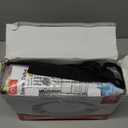 QPAU Snow Tube with Premium Canvas Cover for Kids and Adults, 48'' Inflatable Heavy Duty Snow Tube Made by Thickened Bottom, Sled Winter Outdoor Fun Toys for Children Boys Girls (Red)