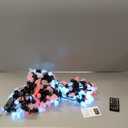 Brightown C9 LED Christmas Lights Outdoor, 200 LED RGB Smart Christmas Tree Lights with Remote, App Control, Music Sync, Waterproof C9 String Light for Indoor House Patio Holiday Xmas Decor