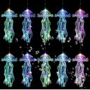 Jellyfish Decor, 10 Pcs Jellyfish Lanterns - Hanging Jelly Fish Decoration for Mermaid Theme Party & Under The Sea Party Decorations, Birthday Gift Supplies for Women Girls Baby (5 Colors)