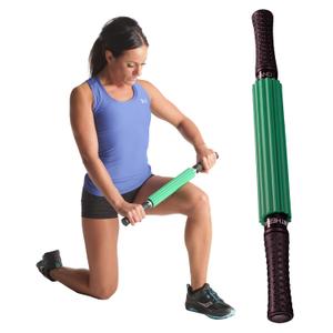 Theraband 13076 Muscle Roller Stick for Self-Myofascial Release, Deep Tissue Massage Rolling Pin, Trigger Point Release and Muscle Soreness, Old Version, One Size
