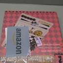 Juegoal 7-in-1 Wooden Board Game Set for Kids Adults, Tabletop Combo Classic Travel Portable Board Games 