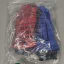 SATINIOR 2 Pairs Kids Waterproof Winter Snow Gloves Ski Gloves for Boy Girl Outdoor Warm Thickening Snowboar (8-12 Years, Royal Blue, Red)