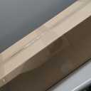 Hzuaneri Bathroom Storage Cabinet, Small Corner Floor Cabinet with 2 Doors and Adjustable Shelf, Narrow Toilet Paper Cabinets, Bathroom Organizer for Small Spaces, 7.9" D x 7.9" W x 29.5" H White