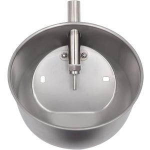 Stainless Steel Automatic Pig Waterer System Automatic Waterer for Pig Water Bowl Heavy Duty (L)