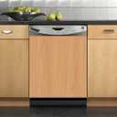 Wooden Texture Dishwasher Magnet Cover, Pure Wood Color Vinyl Dishwasher Sticker Magnetic, 23" x 26" Magnetic Refrigerator Skin Panels