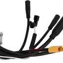 Kadimendium Bike Mode Controller, Groove Shell 17A Good Heat Dissipation Aluminum Alloy 24V 36V 48V Brushless Controller for Bike Repairing