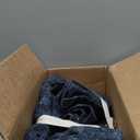 Soft Throw Blanket for Couch, Fuzzy Blankets for Bed Sofa, Old Garment Denim Textured Texture Color Textile Indigo Vintage Canvas Style Pants Textures Cotton Flannel Blanket Gifts for Women Men, 40x50