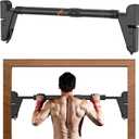 Sportneer Pull up Bar for Doorway No-Screw Adjustable Chin Up Bar for Door Frame Door Pull Up Bar for Home Gym Strength Training Bar Horizontal Bar for Exercise 440 LB