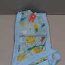 Fammart Mesh Beach Bag, Large Beach Tote with Zipper Pocket, Toys Pool Bag for Family Travel Vacation Cruise Essentials (Large - Coconut Tree)
