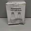 Brightown E26 Rechargeable Light Bulb with Remote and Timer, Battery Backup Bulb for Sconces and Lamps, Hanging LED Light Bulb with Hook for Camping Tent, Dimmable, 3 Color Temperatures, 2 Pack