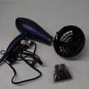 INFINITIPRO BY CONAIR Hair Dryer with Innovative Diffuser | Enhances Curls and Waves while Reducing Frizz | Dark Blue | Packaging May Vary