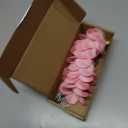 10pcs Light White Pink Flowers PU Real Touch Flowers Hawaiian Plumeria Tropical Artificial Flowers for DIY Floral Gifts Wedding Home Office Table Decor Farmhouse Table Centerpiece Decorations