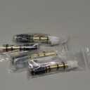 4 Pack Dual Seal Replacement Cartridge With 104421 Cartridge Removal Tool, Compatible with Moen 1225 1225B, One Handle Bathroom Faucet Cartridge, for Single Handle Faucet/Showers, Brass