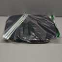 SpaceAid Laundry Hamper with Lid, 110L Large Tall Clothes Basket Bin with Bamboo Handles, Collapsible Laundry Hamper for Bedroom, Bathroom, Dorm, Laundry Room - Black