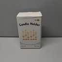 Candlestick Holders, Taper Candle Holders Set of 6, Vintage Gold Candle Sticks Holder Decor for Table Centerpiece, Fireplace Mantel, Weddings, Housewarming & Christmas Decor