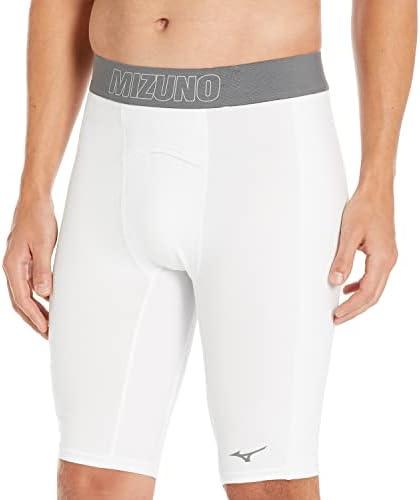 Mizuno Mens The Arrival Compression Sliding Short, White, Size: Medium 