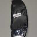 Pro Goleem Small Woven Basket with Gift Bags and Ribbons Durable Baskets for Gifts Empty Small Rope Basket for Storage 12"X 8" X 5" Baby Toy Basket with Handles, Black