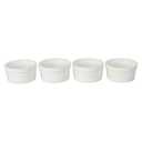 Bia Cordon Bleu Inc 904925 6 Oz White Porcelain Assorted Textured Ramekin 4 Count