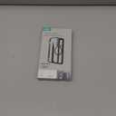 ESR for iPhone 15 Pro Max Case with Stand, Compatible with MagSafe, Full-Body Military-Grade Drop Proof Case with Built-in 9H+ Tempered Glass Screen Protector, Armor Series, Clear Grey