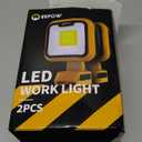 Work Light for Dewalt 20V Max: Cordless 2 COB 64W 6400Lumen Bright - Battery Powered USB Rechargeable Portable Flood LED Worklight for Outdoor Construction Camping,No Battery (2 PCS)