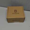 Elegant Women's Watch - Red/Green Dial Leather Strap Rose Gold Case, Quartz Analog Dress Watch, Waterproof Fashion Ladies Wristwatch Gift for Women RW0209S