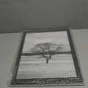 12x16 Picture Frame Black, Display Pictures 8.5x11 with Mat or 12x16Without, 12 by 16 Wooden Poster Frame for Art for Home Decor Gifts