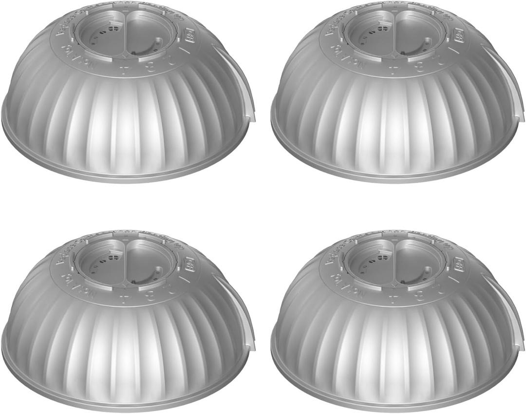 Hot Tubs Replacement Cartridges Compatible with Frog @Ease Floating System SmartChlor Cartridges, Ideal for Hot Tubs Up to 600 Gallons, 4-Pack