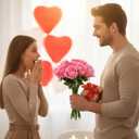 Pink Artificial Roses, Bunch of 18 Fake Pink Roses with Stems, (12") 30cm Silk Flowers Bouquet for Outdoor & Indoor Events Wedding Party Home Decoration & Gifts-DIY & Crafts