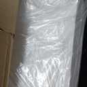 Muzata 16Pack 22 Drop Ceiling Tiles White Smooth Healthy PVC Ceiling Tiles 24x24 About 64sqft Waterproof Easy Drop-in Installation TBP0