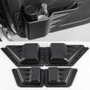 Tempsnow Door Side Cup Holder Storage Pocket for Ford Bronco 4 Door 2024 2023 2022 2021 Side Door Storage Pocket Front/Rear Door Cup Holder Organizer Box for Bronco, RJY173