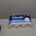 Cottonelle Ultra Clean Toilet Paper with Active CleaningRipples Texture, Strong Bath Tissue, 24 Family Mega Rolls = 132 Regular Rolls (4 Packs of 6)